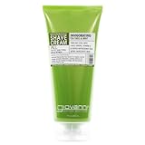 GIOVANNI Moisturizing Shave Cream - Invigorating Tea Tree & Mint Scented, Enriched with Jojoba, Vitamin E, Acai, Shea Butter Extract, Hyporallergic, For Men & Women, All Skin Types - 7 oz