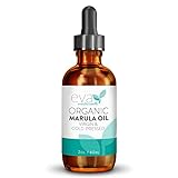Organic Marula Oil for Face and Hair, 100% Virgin Moisturizing Beauty Oil - Cold Pressed, Natural Anti-Aging Formula - Non-greasy, Unrefined, Rich in Omegas & Antioxidants - 2oz.