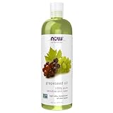 NOW Solutions, Grapeseed Oil, Skin Care for Sensitive Skin, Light Silky Moisturizer for All Skin Types, 16-Ounce