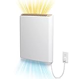 Envi Plug-in Electric Panel Wall Heaters for Indoor Use, Energy Efficient 24/7 Heating w/Safety Sensor Protection, Patented Quiet Fan-less Design, Easy 2-Min Install, Space Heater, Made in USA