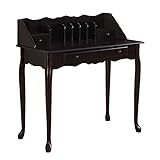 Monarch specialties , Traditional Desk, Solid Wood, Dark Cherry, 36'L