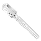 BANGMENG Hair Cutter Comb,Shaper Double Edge Razor,Split Ends Hair Trimmer Styler, For Thin & Thick Hair Cutting and Styling, Extra 5 Blades Included.