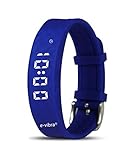 e-vibra Premium Potty Training Watch - Rechargeable Silent Vibrating Watch - Medical Reminder Watch - with Timer and 15 Daily Alarms (Royal Blue)