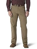 Wrangler Riggs Workwear mens Ranger work utility pants, Bark, 36W x 32L US