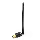 EDUP USB WiFi Adapter for PC, Wireless Network Adapter for Desktop- Dongle High Gain 6dBi Antenna Support Desktop Laptop Compatible with Windows 10/8/7/XP/VISTA, MAC 10.6-10.11
