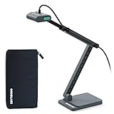 OKIOLABS OKIOCAM S2 Pro 4K Document Camera with Light and Microphone, with OKIOPoint AI-Tracking, 12MP Doc Camera for Classroom & Online Class, with Type-C Adapter & Pouch, for PC/Mac/Chromebook