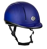 TuffRider Starter Basic Equestrian Horse Riding Helmet - Royal - Medium
