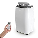 Commercial Cool CPT10WB Remote Control Portable Air Conditioner, 14000 BTU, White
