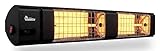 Dr. Infrared Heater 10,260 BTU Infrared Heater, Indoor and Outdoor Heater for Patio, Garage, Commercial & Residential, 3000W, 220-240V with Remote, Black