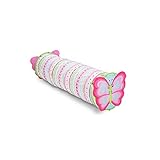 Melissa & Doug Sunny Patch Cutie Pie Butterfly Crawl-Through Tunnel (E-Commerce Packaging) - Indoor Outdoor Baby Tunnel Crawl Developmental Activity Toy
