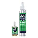 PlanetSafe AIM Hedge Trimmer & Chainsaw Lubricant Kit - Extreme Duty Lubricant - The World's Greatest, Safest, Hardest-Working Lubricant - Non-Toxic, Odorless - Penetrates, Cleans, Protects