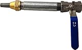 Sandblaster Nozzle Gun, Steel: Holder, Valve, with Premium Long-Lasting 3/32' Boron Carbide Tip