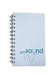 Medical Rounds Notebook, proRound – Spiral Notebook, Notepad with Template, Log Book for Medical Students, Nurses & Physician Assistants, Pocket Size – 4.5 x 7 Inches, 75 Pages (Pack of 1)