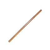 BambooMN 30 Inch Men's Carbonized Brown Bamboo Attack Middie Lacrosse Shaft Stick Handle, 2 Pieces