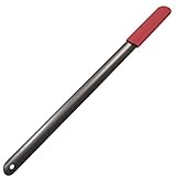 Rehabilitation Advantage Red Grip Powder Coated Steel Shoehorn, Red Handle 24 Inch (Pack of 1)