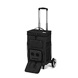 The #1 Rolling Cooler with Speakers on Amazon. 20-Watt Bluetooth Speakers for Parties/Festivals/Boat/Beach/Camping. Rechargeable, Works with iPhone & Android (Black, 2023 Edition)