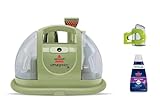 BISSELL Little Green Multi-Purpose Portable Carpet and Upholstery Cleaner, Car and Auto Detailer, with Exclusive Specialty Tools, Green, 1400B