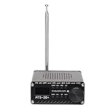 ATS-20 Si4732 Full Band Radio Receiver, FM AM LW SW SSB World Band Receiver with Speaker, Antenna, Aluminum Alloy Case Portable Shortwave Radio Receiver for Outdoor Camping Home