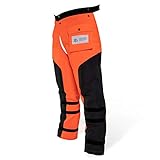 ZELARMAN Chainsaw Chaps 8-layer Protective Apron Wrap Adjustable Chainsaw Pants/Chap for Loggers Forest Workers Class A