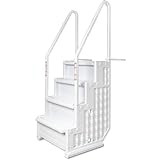Blue Torrent Easy Pool Step Ladder for Above-Ground Pools