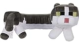Minecraft Purring Sounds Plush Cat Neck Pillow Toy, Soft Comfort Gift for All Ages, 3 and Older [Amazon Exclusive]