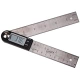 iGaging Digital Protractor with 7' and 4' Stainless Steel Bladed