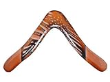 Aussie Fever Wooden Boomerang - Aboriginal Artwork, Made in Australia!
