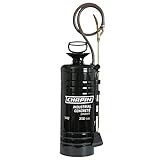 Chapin 1449 Made in the USA Industrial and Professional 3.5-Gallon Concrete and Sealer Pump, Funnel Top Sprayer, Brass Wand, Nozzle and Shutoff, Tri-Poxy Steel Tank for Triple Protection, Black