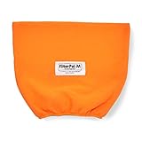 FilterPal Reusable Pre Filter Bag For Shop Vacuums - Wet Dry Vac Dust Collector Bags For VF 4000, VF 5000, DXVC6912, 917816 OEM Filters - Assembled In USA, Medium, Orange - 11.5' Tall, 7.5' Diameter