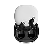 Mini Wireless Bluetooth Earbuds in Ear Invisible Earbuds 6Hr Playing Time with Microphone, Bluetooth Headphone Touch Control with Slide-Out Charging Case, Black Color