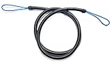SPEARFISHING WORLD 3/8' Bungee/Shock Cord for Float line Buoy Line 40' - Two Loops of 1000 lb Dyneema Line (Blue)