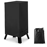 STARTWO Electric Vertical Smoker Cover for Masterbuilt,Heavy Duty Waterproof Smoker Grill Cover,Vertical Masterbuilt Digital Electric Smoker Cover,Square Vertical Smoker Grill Cover(18x19x35in)