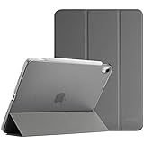 ProCase for iPad Air 5th Gen Case 2022 / iPad Air 4th 2020 Case 10.9 Inch, Slim Stand Hard Back Shell Protective Smart Cover for iPad Air 5th A2589 A2591/ Air 4th A2316 A2324 -Grey