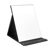 DUcare Portable Folding Vanity Makeup Mirror with Stand, Large