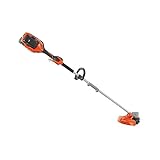 Husqvarna 220iL Cordless String Trimmer with Battery and Charger, 16-Inch Straight Shaft Electric Weed Eater with Dual-Direction Trimmer Head to Change Cutting Direction
