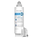 Waterdrop WD-G3-CF Filter, Replacement for WD-G3-W, WD-G3P600 and WD-G3P800-W Reverse Osmosis System, 6-month Lifetime
