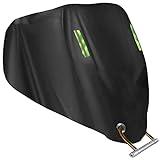 Motorcycle Cover All Season,Universal Weather Durable Quality Waterproof Sun Outdoor Protection Scooter Shelter Tear Proof Night Reflective & Lock-Holes Storage Bag Fits up to 104' Motorcycles Vehicle