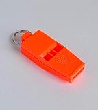 (2 Pack) Acme Slimline Tornado Model 636 Pealess Whistle Day Glow Orange