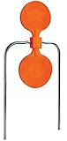 Do-All Outdoors - Bullet Pong Self-Healing Target, Rated for .22 - .50 Caliber, Orange/Silver, One Size (BPO001)