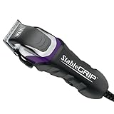 WAHL Pro Animal Stable Grip - Comprehensive Equine Grooming Kit - Light Body Clipping - Trimming Face, Ears & Fetlocks - Stable Grip Clipper - Easy-to-Adjust Cutting Lengths - Long Power Cord