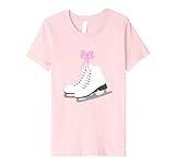 Kids Girls Ice Skates with Pink Color Shoe Laces for Toddler Cute Premium T-Shirt