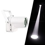 Led Pinspot, 3w White Led Spot Light, Use For Mirror Ball, Window Display In Boutique, Disco, Ballroom, KTV, Bar, Club, Party, Wedding