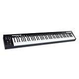M-Audio Keystation 88 MK3 – 88 Key Semi Weighted MIDI Keyboard Controller for Complete Command of Virtual Synthesizers and DAW parameters,Black