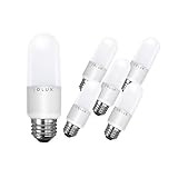 Jolux led Stick Lights, led Bulbs 60 watt Equivalent, 800 Lumen,2700K Soft White,e26 Bulb,Non-Dimmable, Enclosed Fixture Rated,6 Count (Pack of 1)…