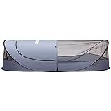 Single Portable Mosquito Net Tent, Pop UP Mosquito Tent for Camping Outdoor Travling Backyard, Self Standing Auto- Expanding