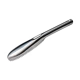 zhuohai Fish Scaler, 304 Stainless Steel Fish Scaler Remover, Sawtooth Fish Descaler Tool for Family Kitchen, Seafood Markets