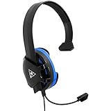 Turtle Beach Recon Chat PlayStation Headset – PS5, PS4, Xbox Series X, Xbox Series S, Xbox One, Nintendo Switch, Mobile, & PC with 3.5mm – Glasses Friendly, High-Sensitivity Mic - Black