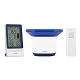La Crosse Technology 724-1415BL-INT Wireless Rain Station with Temperature and Humidity, Blue