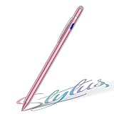 Stylus Pens for Touch Screens, Active Stylus Pen for iPad with Fine Point Tip, Compatible with Apple iPad/iPhone/Android/Samsung/Tablet and Other Touch Screen (Rose Gold)