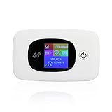 VSVABEFV 4G LTE Mobile WiFi Router with SIM Card Slot for Travel, Unlocked Portable WiFi Router Hotspot Devices for Travel, ATT T-Mobile Hotspot Devices Portable Wifi Hotspot, Support B2/B4/B5/B12/B17
